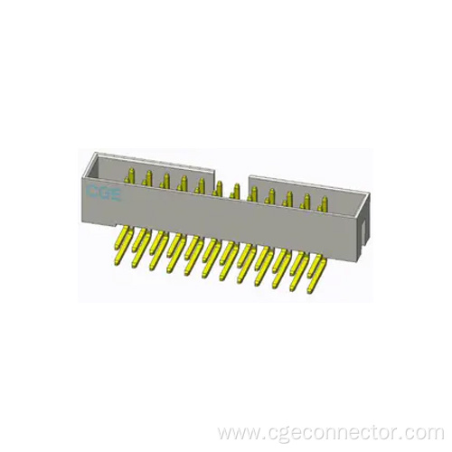 Right angle type Double row Box Header Connector